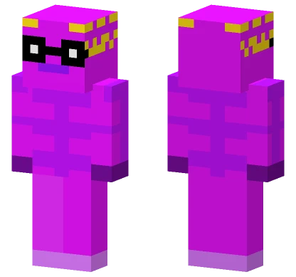 Purple Dude Minecraft skin