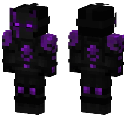 Purple Enderman Minecraft skin