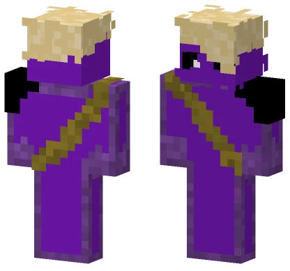 Purple Explorer Minecraft skin