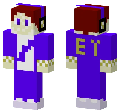 Purple Eyeball Creature Minecraft skin
