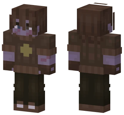 Purple Eyed Adventurer Minecraft skin