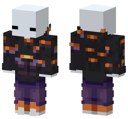 Purple Eyed Ghast Minecraft skin