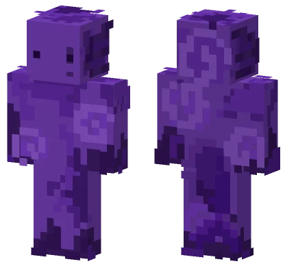 Purple Golem Minecraft skin