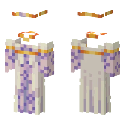 Purple Gown Grown Base Minecraft skin