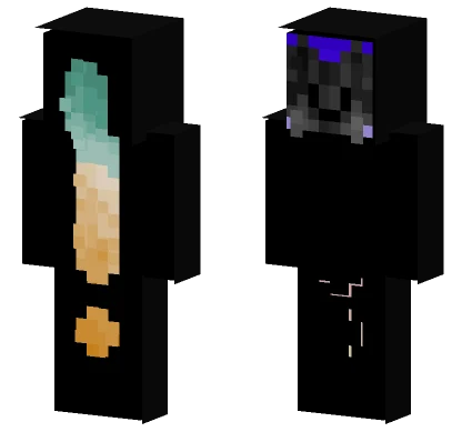 Purple Gradient Hoodie Minecraft skin