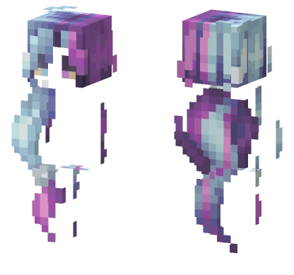Purple Gradient Hoodie Minecraft skin