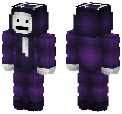 Purple Gradient Skin Minecraft skin