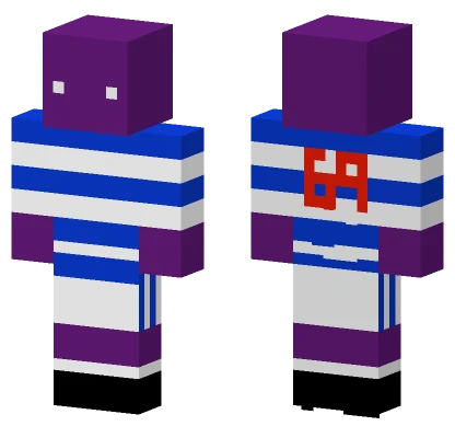 Purple Guy Morton Minecraft skin