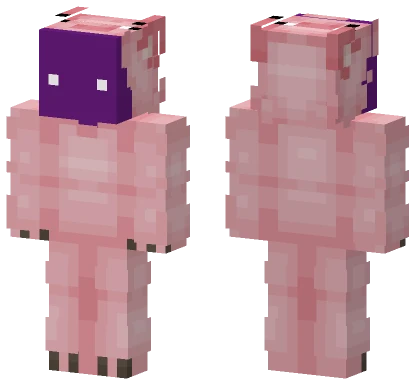 Purple Guy Pig Minecraft skin