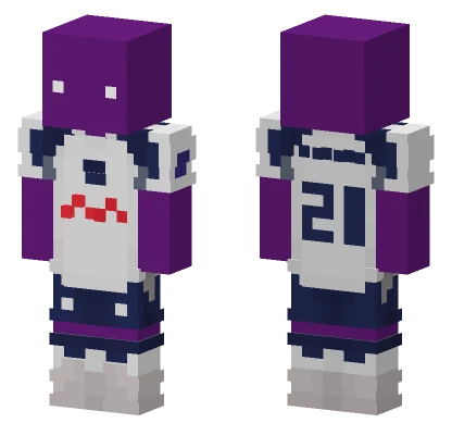 Purple Guy Tottenham Minecraft skin
