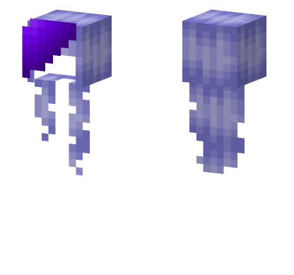 Purple Hair Base Minecraft skin