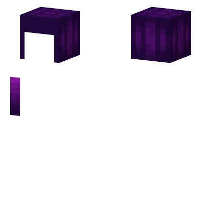 Purple Hair Base Minecraft skin