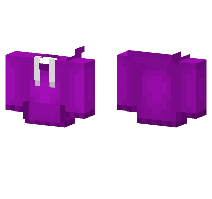 Purple Hoodie Template Minecraft skin