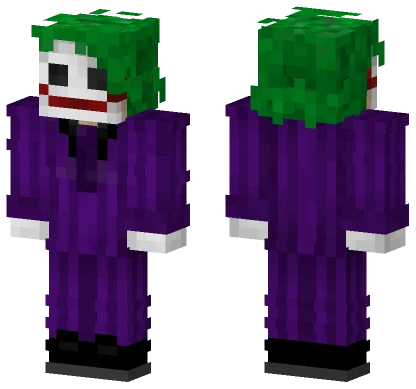 Purple Joker Suit Minecraft skin