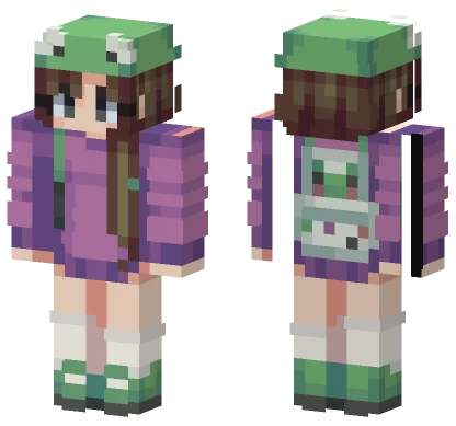 Purple Leap FS Gift Minecraft skin