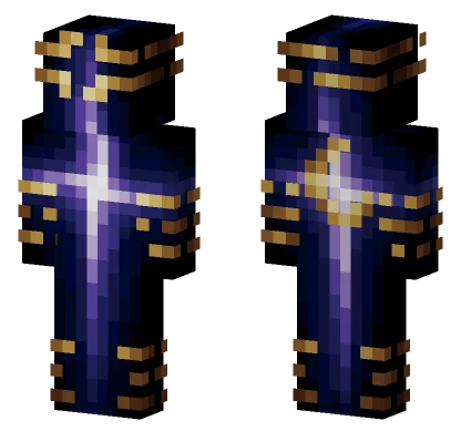 Purple Lightning Skin Minecraft skin