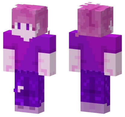 Purple Mage Outfit Minecraft skin
