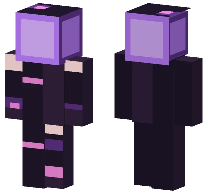 Purple Mage Outfit Minecraft skin