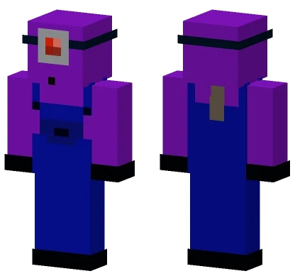 Purple Mega Minion Mel Minecraft skin