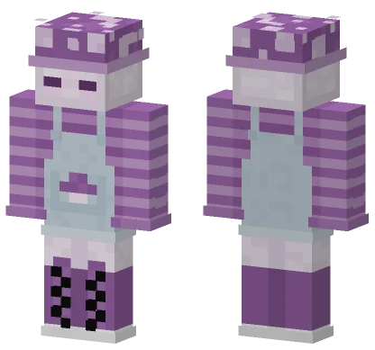 Purple Mushroom Minecraft skin