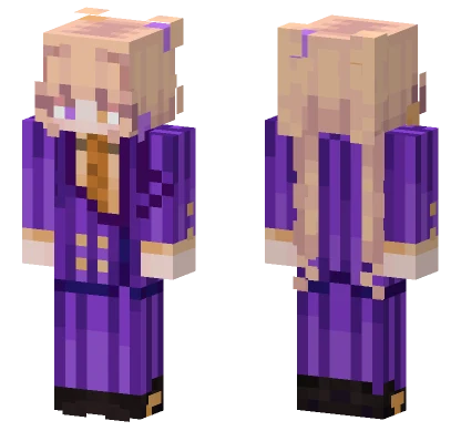 Purple Outfit Minecraft skin