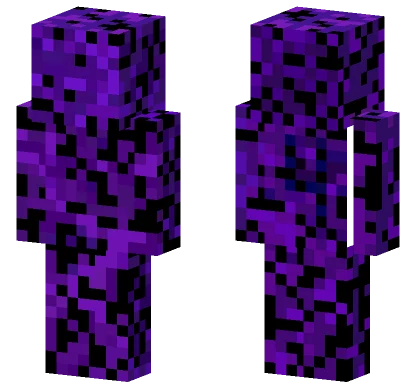 Purple Pixel Suit Minecraft skin