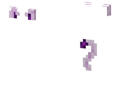 Purple Question Mark Minecraft skin