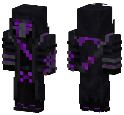 Purple Reaper Assassin Minecraft skin