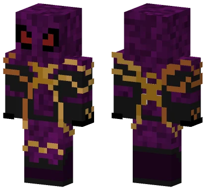 Purple Shadow Monster Minecraft skin