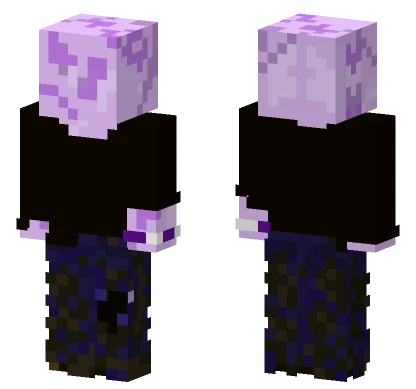 Purple Shirt Outfit Minecraft skin