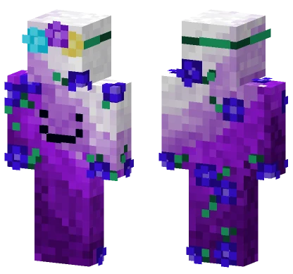 Purple Sparkle Boy Minecraft skin