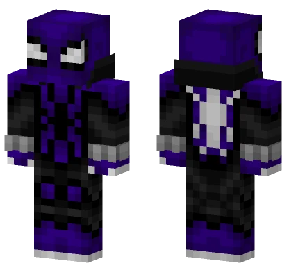 Purple Spider Monster Minecraft skin