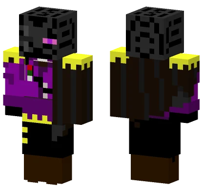 Purple Suit Gentleman Minecraft skin