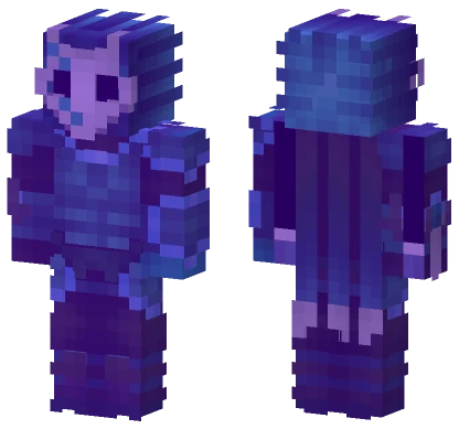 Purple Tech Armor Minecraft skin