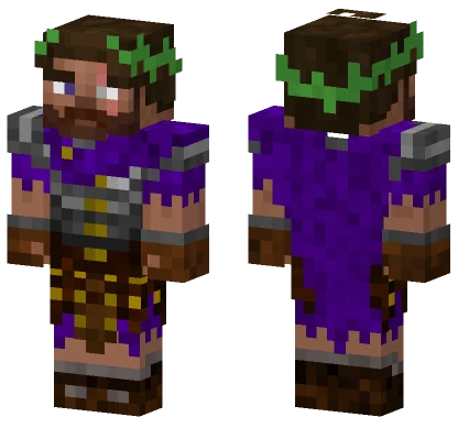 Purple Tunic Villager Minecraft skin