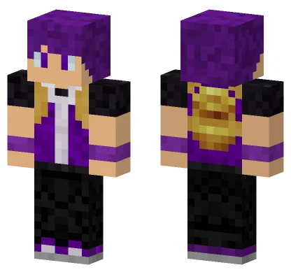 Purple Wizard Skin Minecraft skin