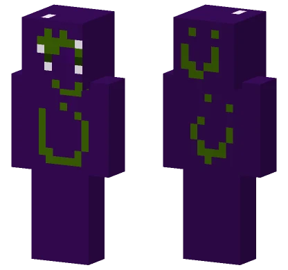Purpley Greenie Minecraft skin