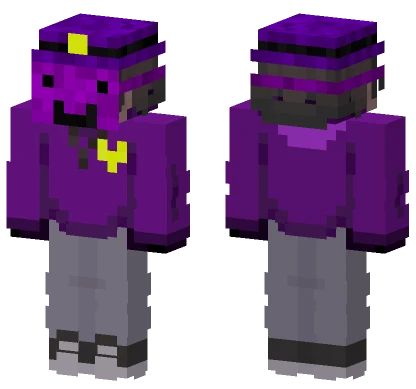 Purpul Guy Minecraft skin