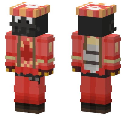 Pyro Cosmetic Loadout Minecraft skin