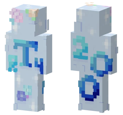 QNA Themed Thing Minecraft skin