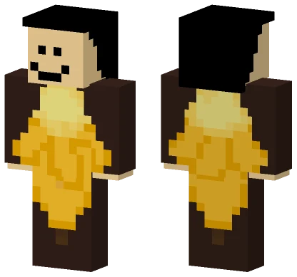 Quackity Banana Minecraft skin