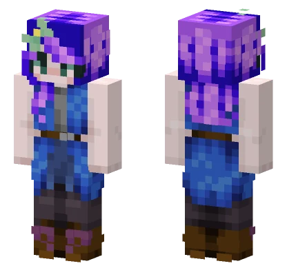 Quartz My Favorite Snack Minecraft skin