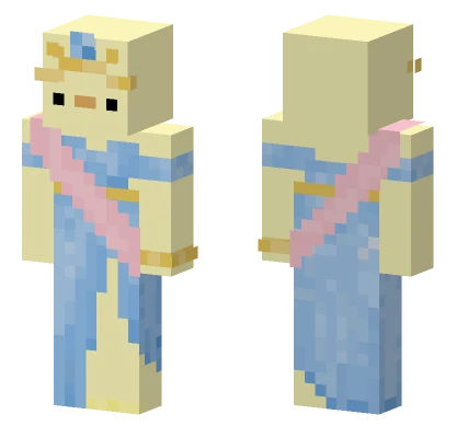 Queen Duck Minecraft skin