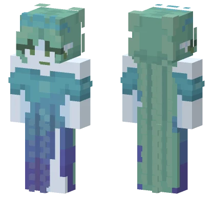 Queen Of The Sea Minecraft skin