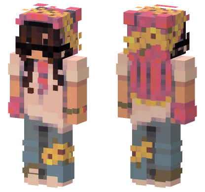 Queen Sunnieglasses Persona Minecraft skin