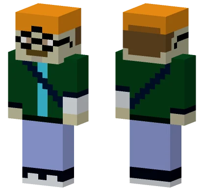 Quentin Myers The Journalist Minecraft skin
