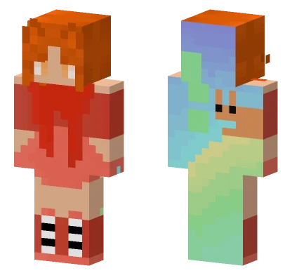 Quick Announcement Minecraft skin