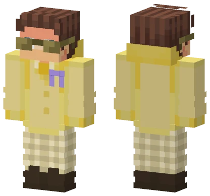 Quig Yellow Yaks Minecraft skin