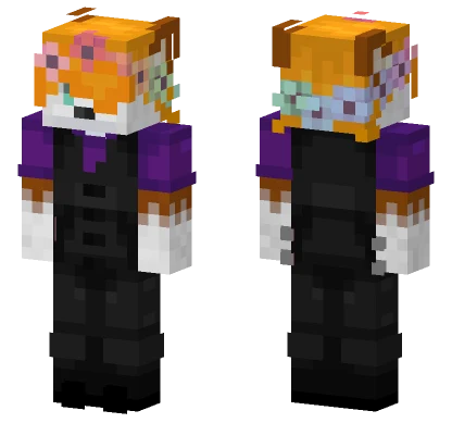 Quinn Fox Minecraft skin