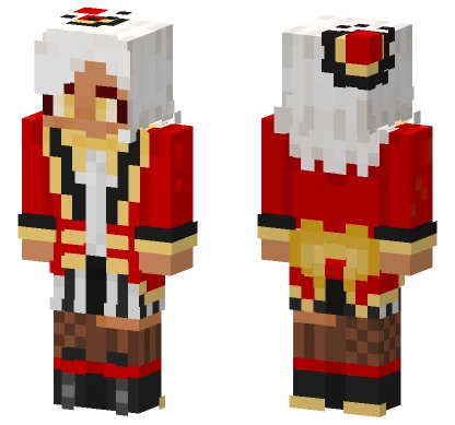 Raah Red Jacket Minecraft skin